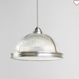 Pottery Barn Matsuba Hand-Blown Glass Pendant